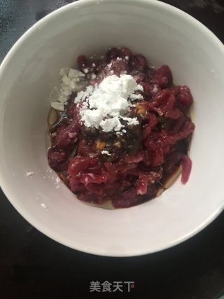 Stir-fried Beef with Eryngii Mushrooms recipe