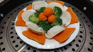 Pumpkin Dumpling Steamed recipe