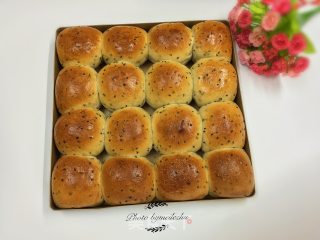 #trust of Beauty# Coconut Fragrant Black Sesame Bread recipe