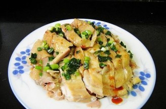 Scallion White Chop Chicken recipe