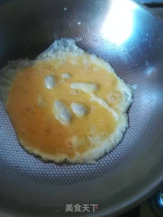 Scrambled Eggs with Loofah recipe