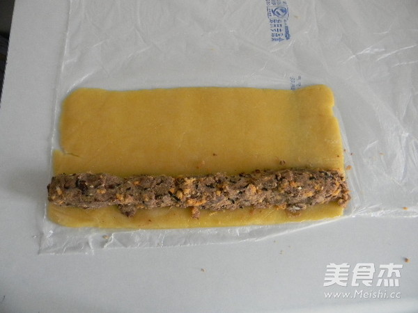 Rou Fong and Red Bean Paste recipe