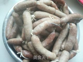 Black Pepper Crispy Sausage recipe