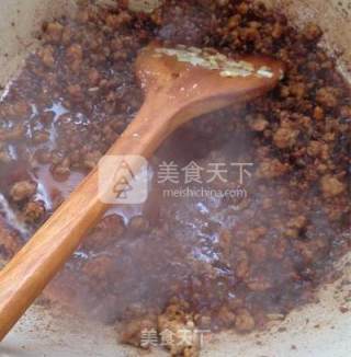 Stir-fried Cabbage with Minced Pork in Sauce recipe