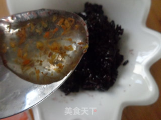 Pumpkin Osmanthus Black Rice recipe