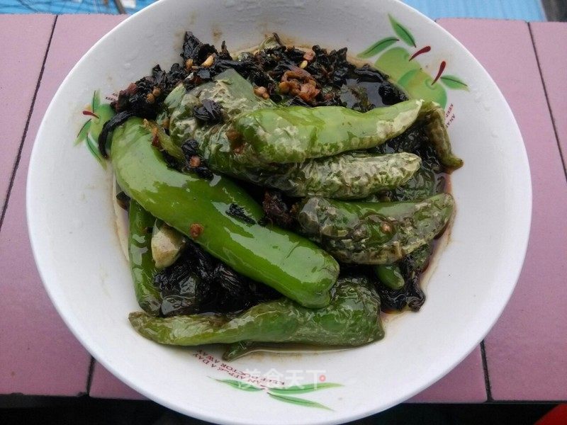 Braised Peppers in Oil recipe