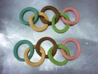 Olympic Ring Cake recipe