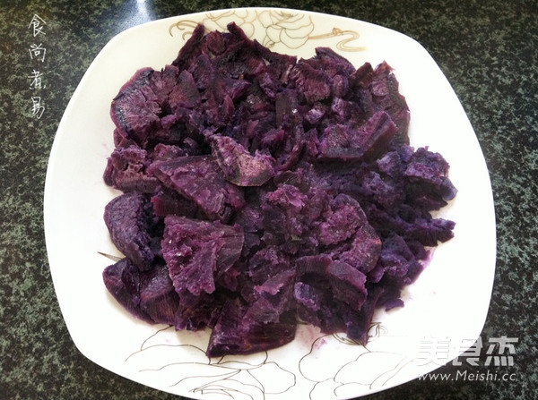 Purple Sweet Potato Milk Osmanthus Soup recipe