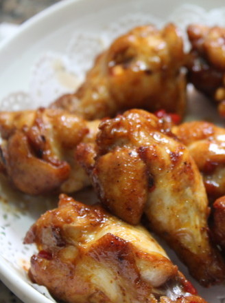 Spicy Chicken Root Wings recipe