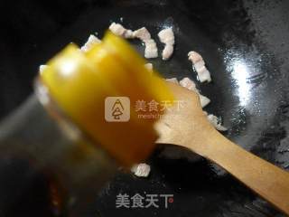 Stir-fried Pork Belly with Lettuce recipe