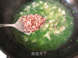 Jade Tofu Soup recipe