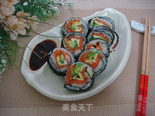 Easy Hand-rolled Sushi recipe