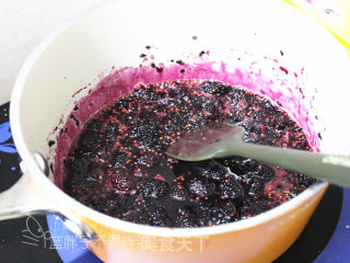 Mulberry Gradient Frozen Cheesecake recipe