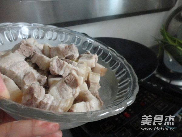 Braised Pork with Pleurotus Eryngii recipe