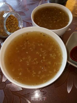 Osmanthus Lotus Root Soup recipe