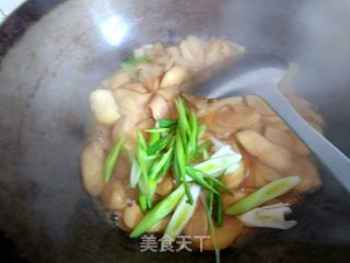 Scrambled Eggs with Pleurotus Eryngii and Hot Pepper recipe