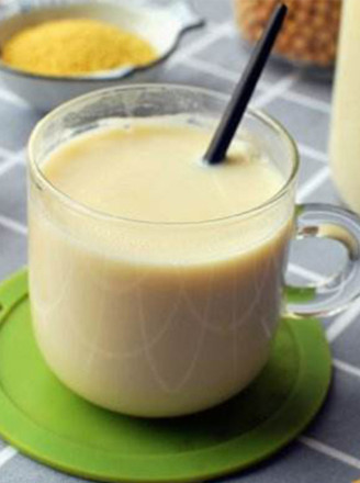 Yellow Millet Medlar Soy Milk recipe