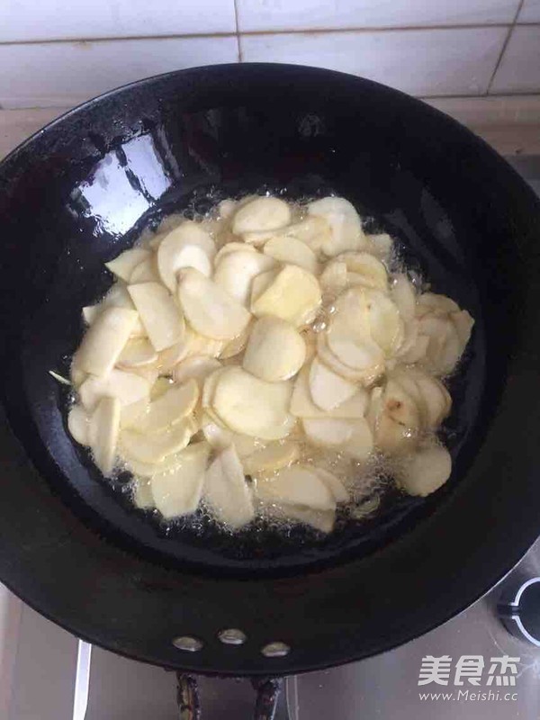 Vegetarian Fried Shiitake Mushroom recipe