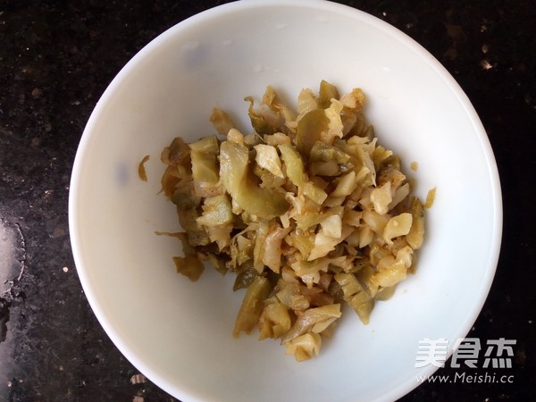 Shredded Mustard Double Rice Balls recipe