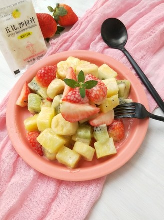 Kuaishou Fruit Salad Chobe Salad Juice recipe