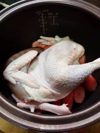 White Sliced Chicken (rice Cooker Version) recipe