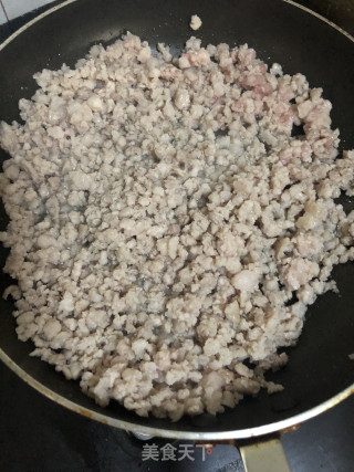 Plum Dried Vegetable Minced Meat recipe