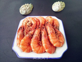 Fried Prawns with Black Pepper recipe