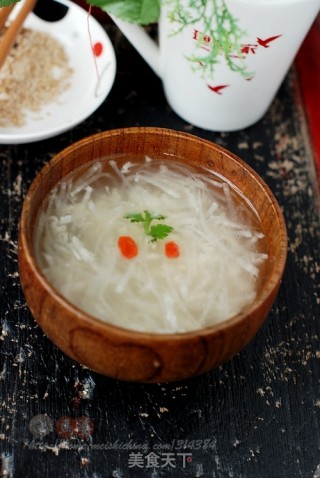Home-made Clear Soup and Soy Yan recipe