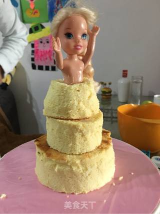 Chocolate Doll Cake recipe