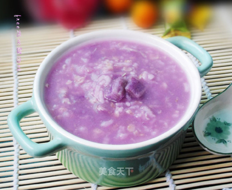 Purple Sweet Potato Oatmeal recipe