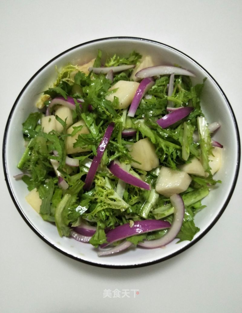 Bitter Chrysanthemum Mixed with Pear recipe