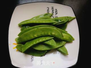 Vegetarian Fried Snow Peas recipe