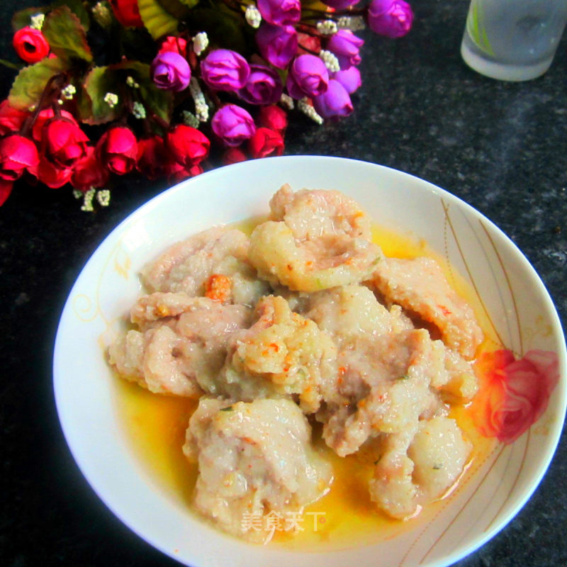 A Must-have Home-cooked Dish-steamed Pork with Rice Noodles recipe