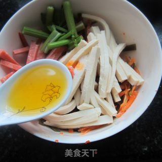 Fish-flavored Kelp Shredded Tofu recipe