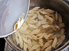 Five-color Yuba with Ginger Juice recipe