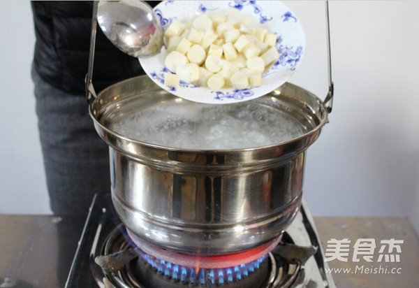 Chinese Yam and Red Dates Porridge recipe