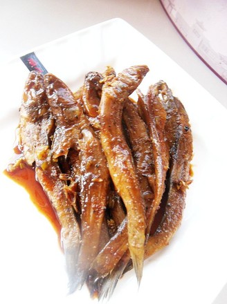 Braised Dried Fish in Oyster Sauce recipe