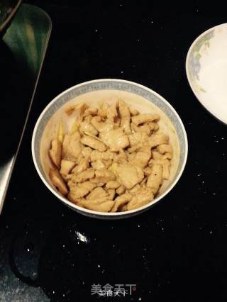 Stir-fried Chicken with Green Peppers and Onions recipe