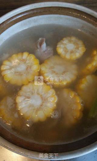 Corn Ribs and Mushroom Soup recipe