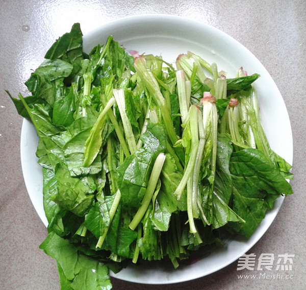 Spinach and Pork Liver Soup recipe