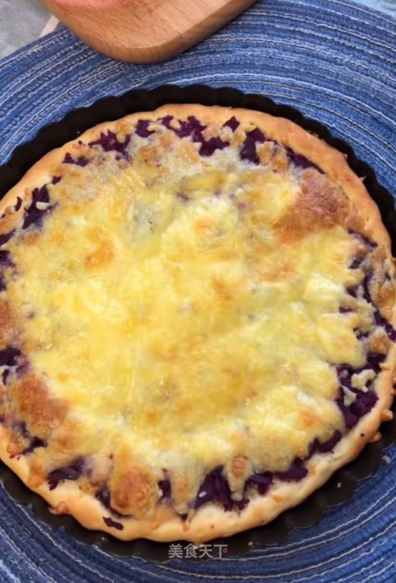 Purple Sweet Potato Pizza recipe