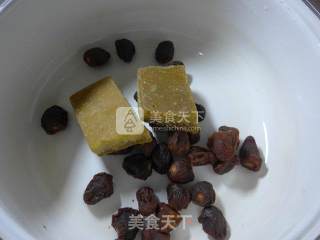 Peanuts and Lychee Boiled Rice Cake recipe