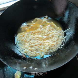 Mushroom Noodles in Broth recipe