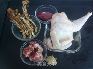 【nutritious Soup】——tea Tree Mushroom Chicken recipe