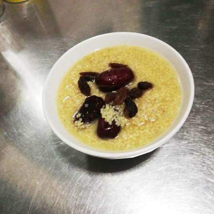 Red Date Golden Congee recipe