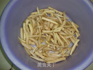 [homemade Salty and Spicy Crispy Radish] recipe