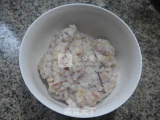 Leek and Squid Stuffed Wonton recipe