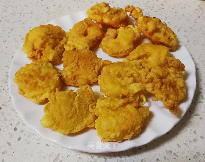 Soft Fried Shrimp recipe