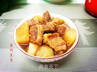 Beef Brisket Stewed with Radish recipe