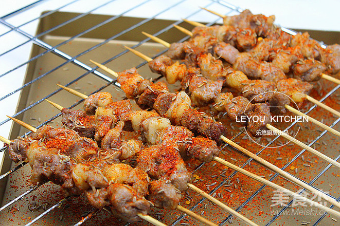 Lamb Skewers (oven Version) recipe